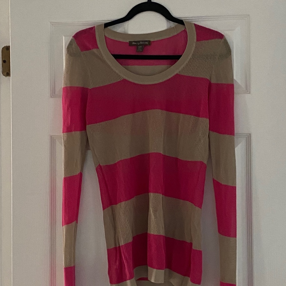 Long sleeve net shirt